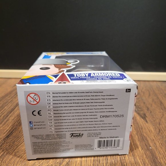 Dreamworks Troll Hunters Toby Armored Funko Pop - Picture 6 of 12